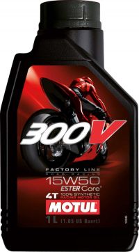 MOTUL 300V 4T Factory Line 15W50 4 litri 299 RON